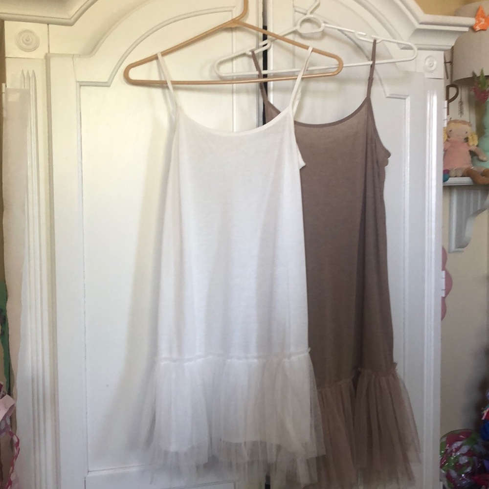 2 Tunic tank tops